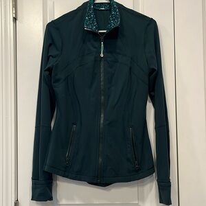 Lululemon define jacket in fuel green